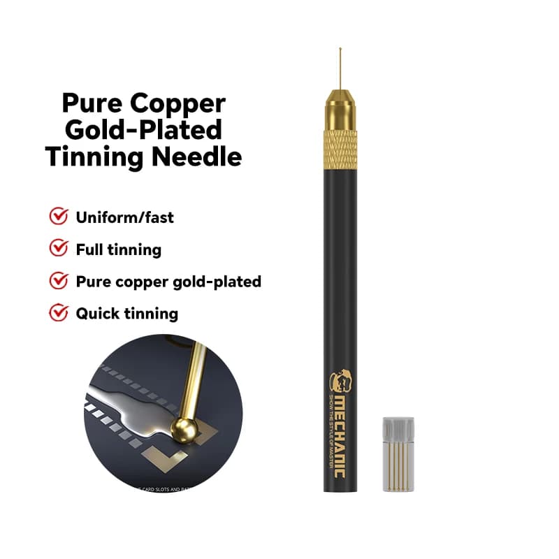 ميكانيكي SW-5S إبرة سحب القصدير لحام دقيق على القصدير سريع وزي موحد لأدوات إصلاح رقاقة PCB BGA للحام الدقيق