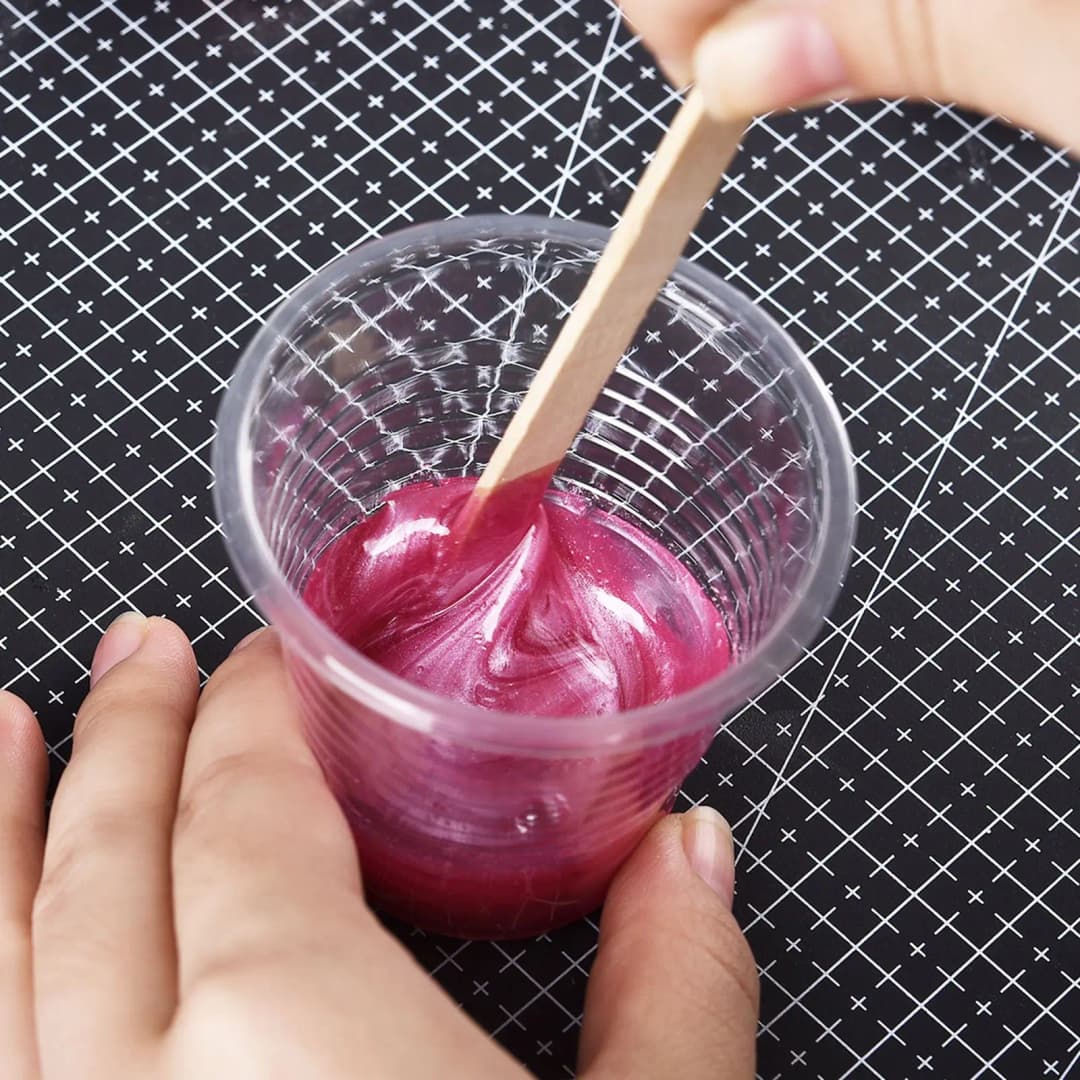 مسحوق لؤلؤ صباغ، 6 ألوان، لصنع المجوهرات، اكسسوارات راتنج الايبوكسي - 3