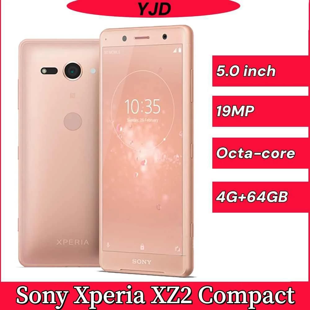 Original 97% New Sony Xperia XZ2 Compact SO-05K H8314 H8324 4G 5.0'' 4GB+64GB 1/2 SIM Card NFC Android Used Mobile Phone