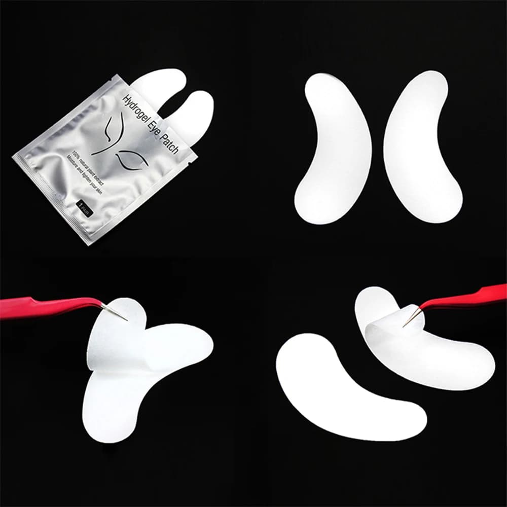 20/50/100pcs Eye Patches Eyelash Extension Under Eye Pads Makeup Eyelash Patches Tip Stickers Pads For Eyelash Extension Makeup - 5