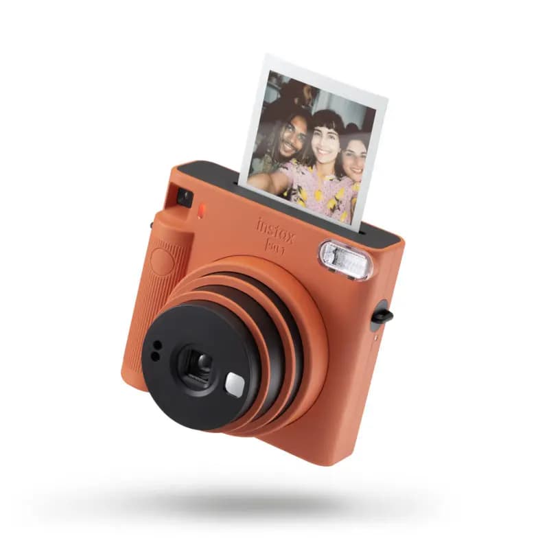 4-Inch Fujifilm Instax Square SQ1 Instant Camera Blue /White/Orange Genuine Glacier Optional Fuji Instax Film Camera ﻿