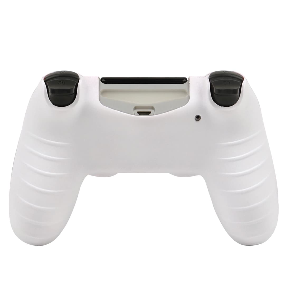 For PS4 Controller Case Soft Silicone Skin 360° Fit Dustproof Sweatproof Precise Cutouts Gamepad Cover Accessories - 3