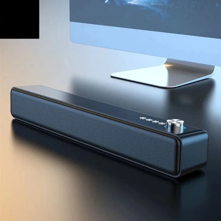 Original Bluetooth Subwoofer Soundbar TV Audio Echo Wall Computer Speaker Home Theater Music Wireless Blueooth Speaker Gift - 2