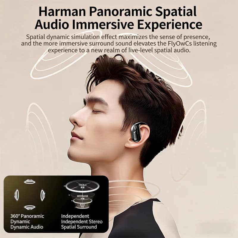 Lenovo New Wireless Bluetooth HeadphonesTWS Control Sport Headset Waterproof Microphone Music Earphone Work On All Smartphone - 3