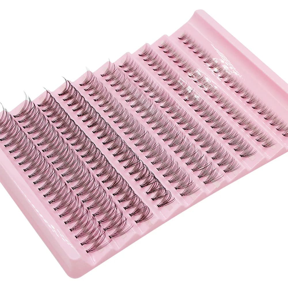 200pcs Super Bunch Natural Style 8-16mm Mix Eyelashes Cluster Russia Volume Eyelash Extension False Mink Lashes Makeup CIlios - 5
