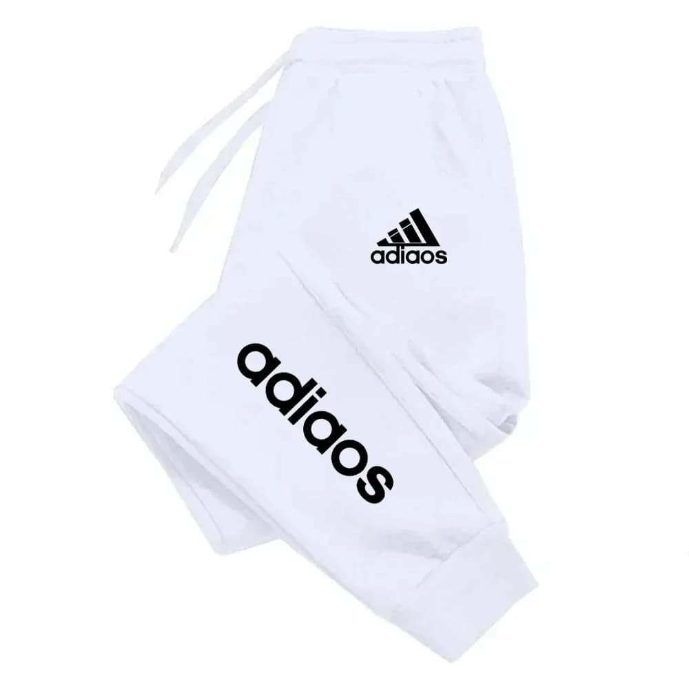 Men's sweatpants, trendy  autumn and winter sports pants, jogging fitness running pants, casual, trendy, comfortable and fas - 3