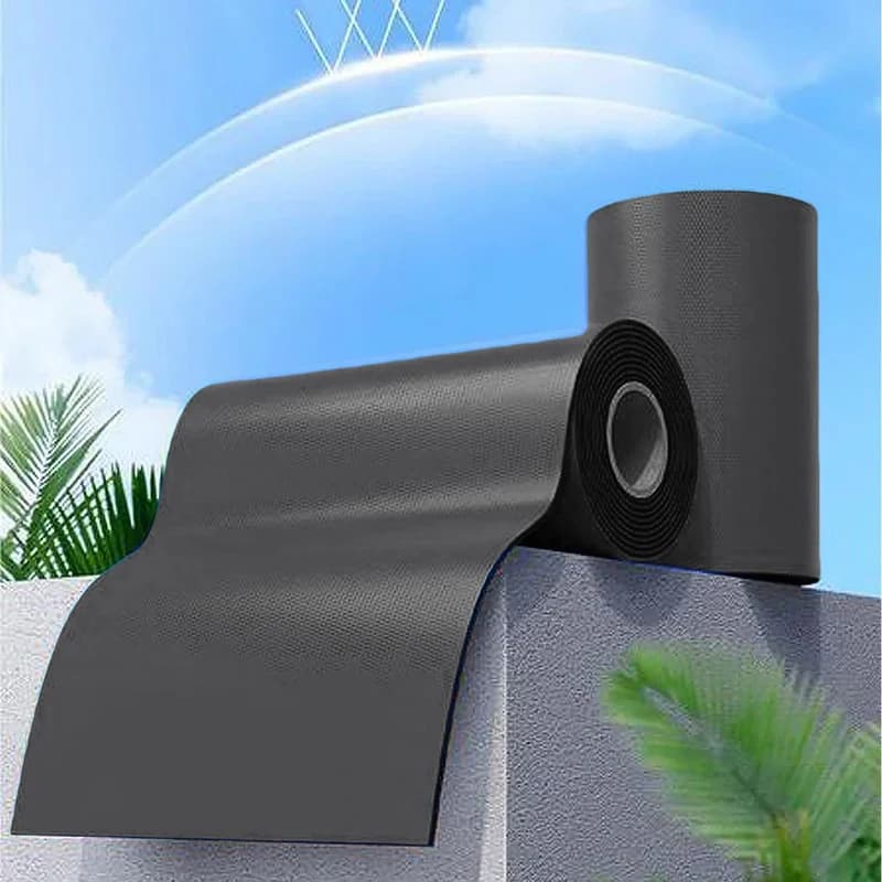 شريط إصلاح الأسطح والجدران بطول 10 متر، لاصق ذاتي، مقاوم للماء ومعزول حرارياً، متين لإصلاح التسريبات والشقوق