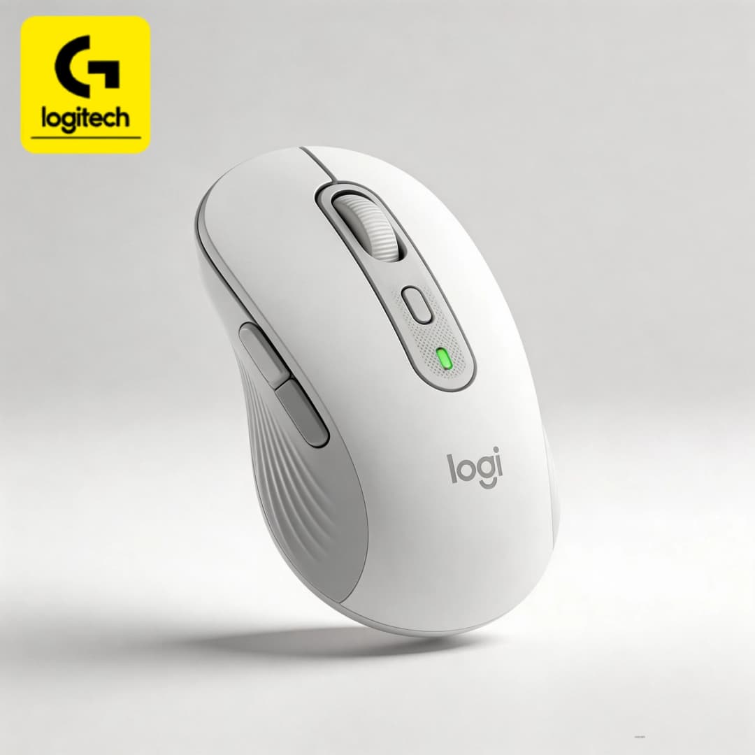 بطارية ليثيوم مدمجة مع شحن سريع Type-C. يمكن شحن لوجيتك M750/M650L لمدة ساعة وتدوم لعدة أشهر