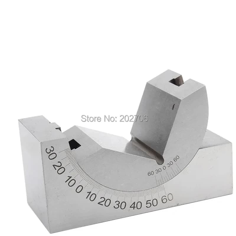 أجزاء دقيقة لآلة الطحن وسادة قابلة للتعديل 0/30/60 مقياس الزاوية V كتلة أداة الصياد العلوية AP25 AP30 AP46 للقياس - 5