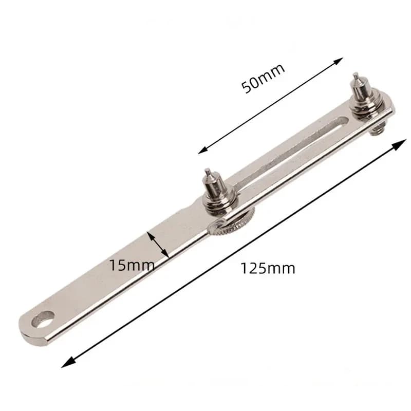 Watch Tools Watch Adjustable Opener Back Case Press Closer Remover Repair for Watchmaker Watch Repair Tools Two Claws Metal - 6