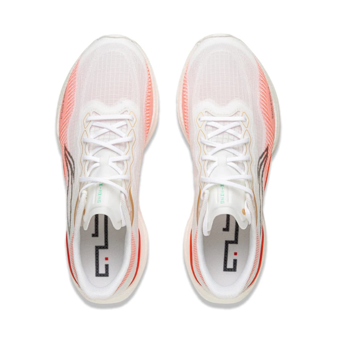 Li-Ning Women's SUPER LIGHT 22 Light Running Shoes TEMPO BOUNSE Cushion BOOM FIBER LiNing Wearable Anti-Slip Sneakers ARBV002 - 6