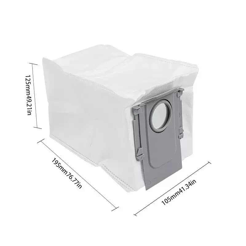 Roborock Saros 10R / Saros 20 Robot Vacuum Spare Parts Main Side Brushes Mop Cloths HEPA Filters Dust Bags Accessories - 3