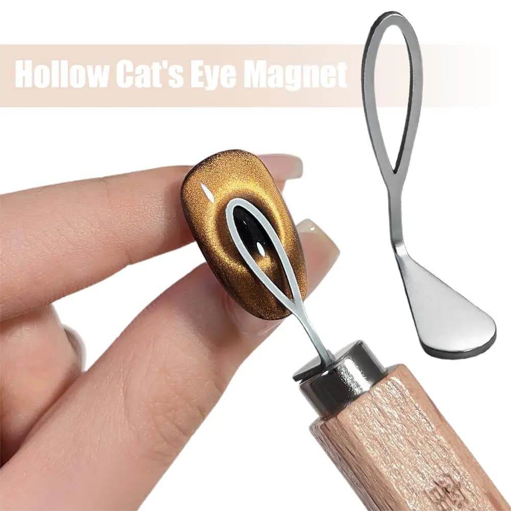 Iron Sheet Heart Cat Eye Effect Nail Art Magnetic Stick Accessories Cat's Eye Gel DIY Multifunctional Manicure Tools - 6