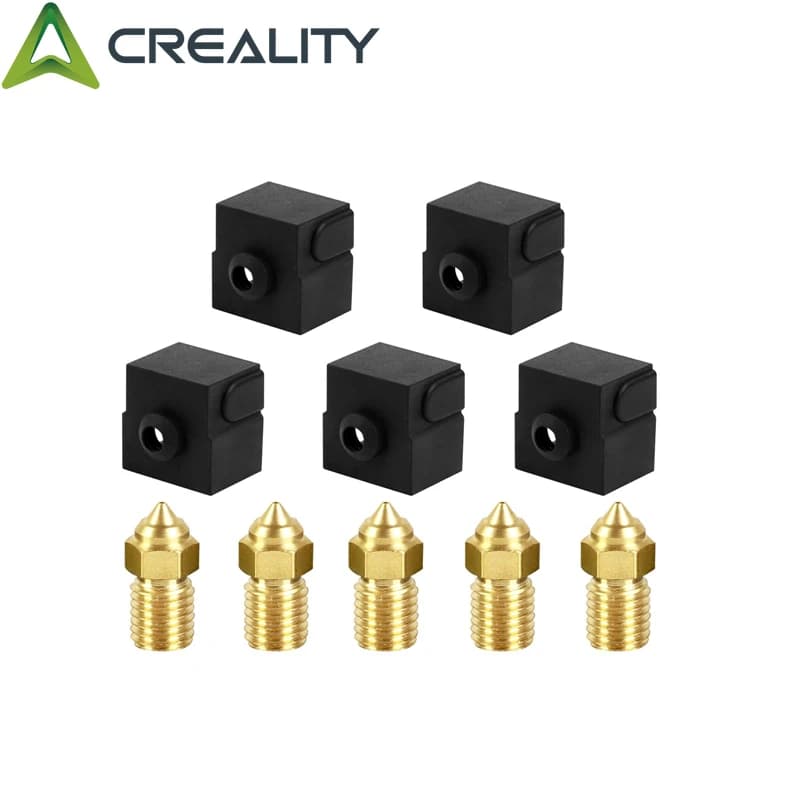 Official Creality Ender-5 S1 Hotend Kit High Temperature & Speed Assembled Extruder Hotend Silicone Socks MK6 Nozzle Available - 6