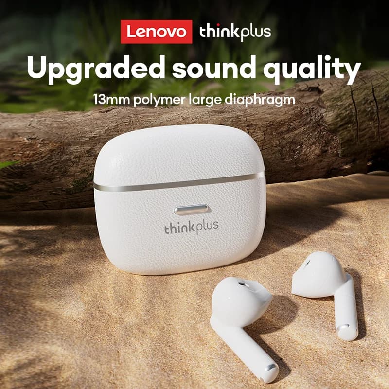 سماعات رأس لاسلكية أصلية لينوفو LP22 برو بلوتوث ستيريو حقيقي للرياضات والألعاب TWS سماعات أذن داخل الأذن مع ميكروفون للتحكم باللمس جديدة - 2