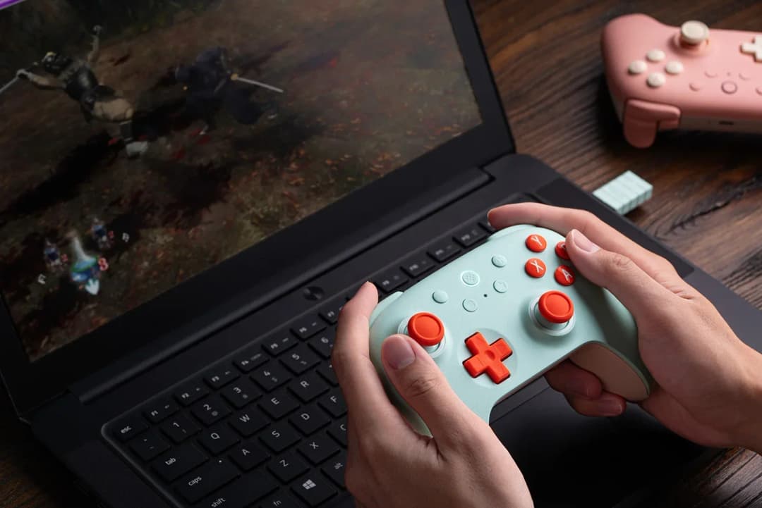 8BitDo Ultimate 2C Wireless Gaming Controller New Color Gamepad Joystick for PC Windows 10/11 Steam Deck Raspberry Pi Android - 6