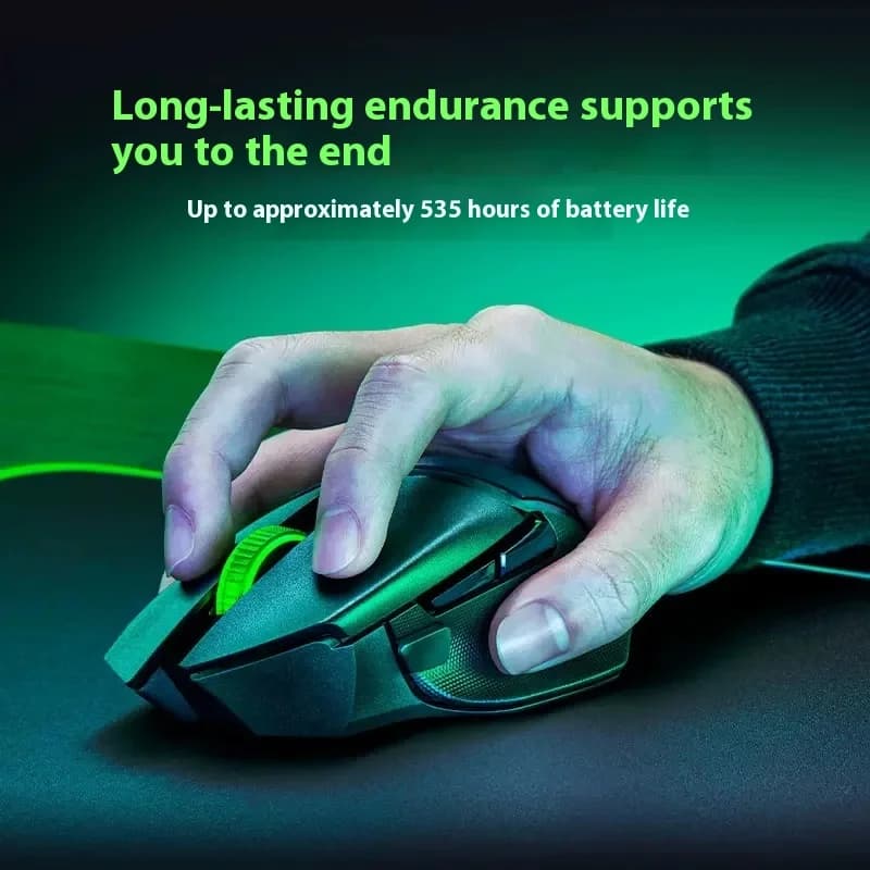 ماوس ألعاب Razer V3 X لاسلكي بلوتوث USB وضع مزدوج تصميم ثعبان لإكسسوارات الكمبيوتر والمكتب الإلكترونية هدية - 5