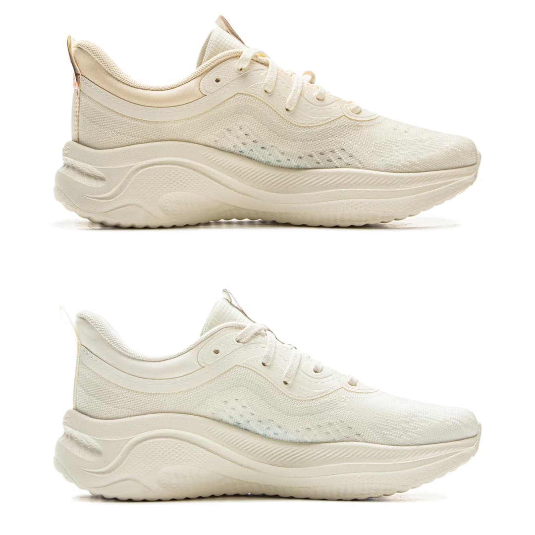 Li-Ning Women's SOFT GO 2 WMS Lifestyle Shoes COMFOAM DYNAMIC CUSHIONING Comfortable LiNing Stylish Leisure Sneakers AGLV040 - 2