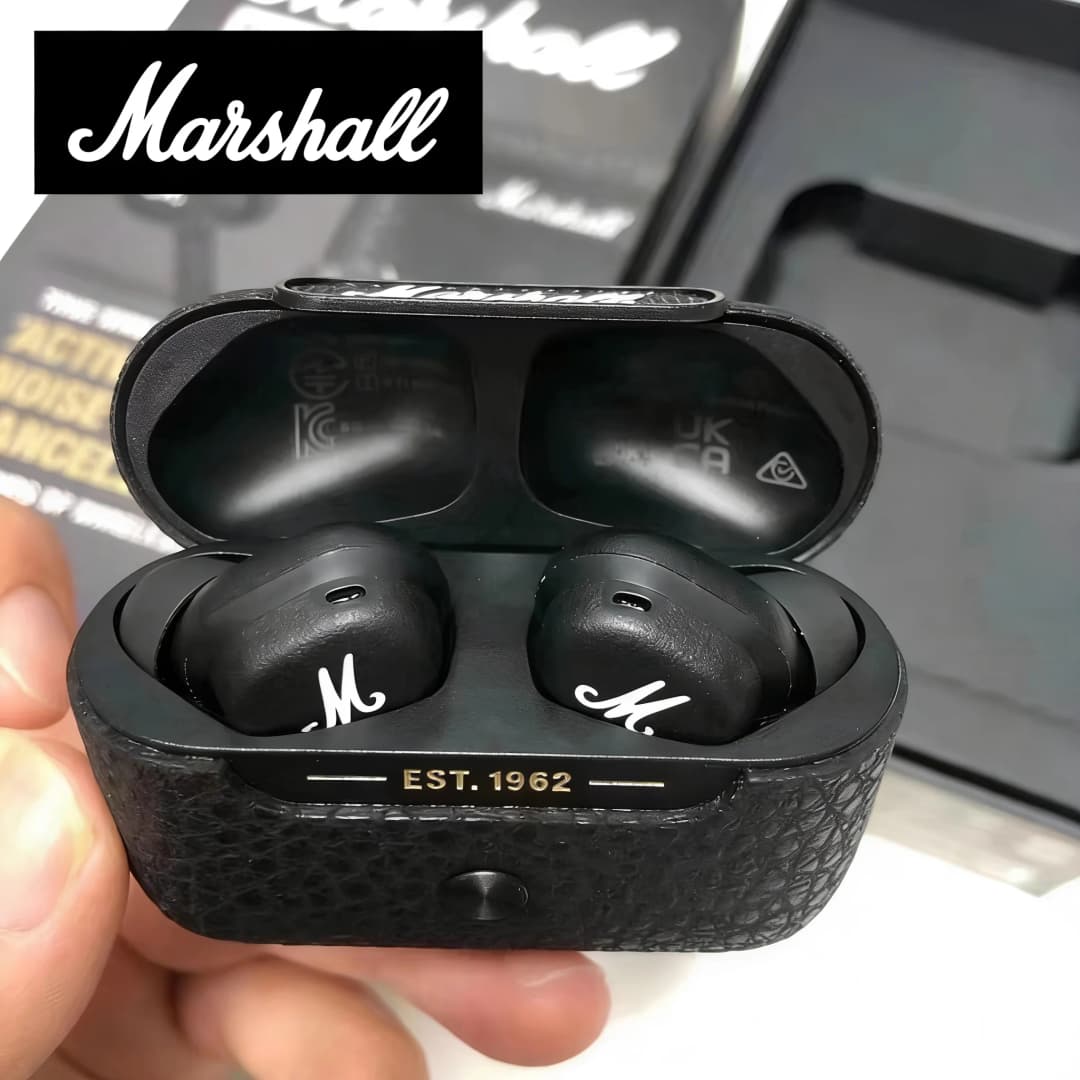 Marshall MOTIF ANC True Wireless Earbuds Active Noise Cancelling Bluetooth Earphones In-Ear Sport Fashion Headset with Mic - 4