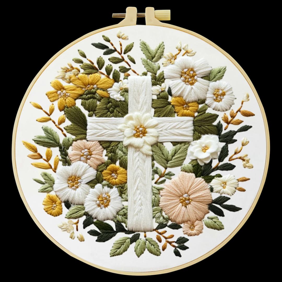 قطعة واحدة 20X20 سم/15X15 سم 7.87/6.3 بوصة عدة تطريز للمبتدئين عدة يدوية عدة تطريز يدوي فنون الإبرة - 4