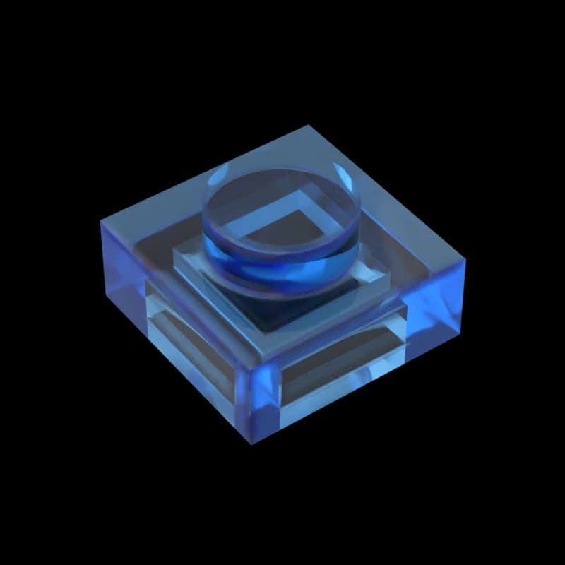 مجموعة بناء MOC 10 قطع 3024 لوحة 1x1 مع لوحة إضاءة تقنية وأحجية جزيئية هدايا أعياد ميلاد الأطفال - 6