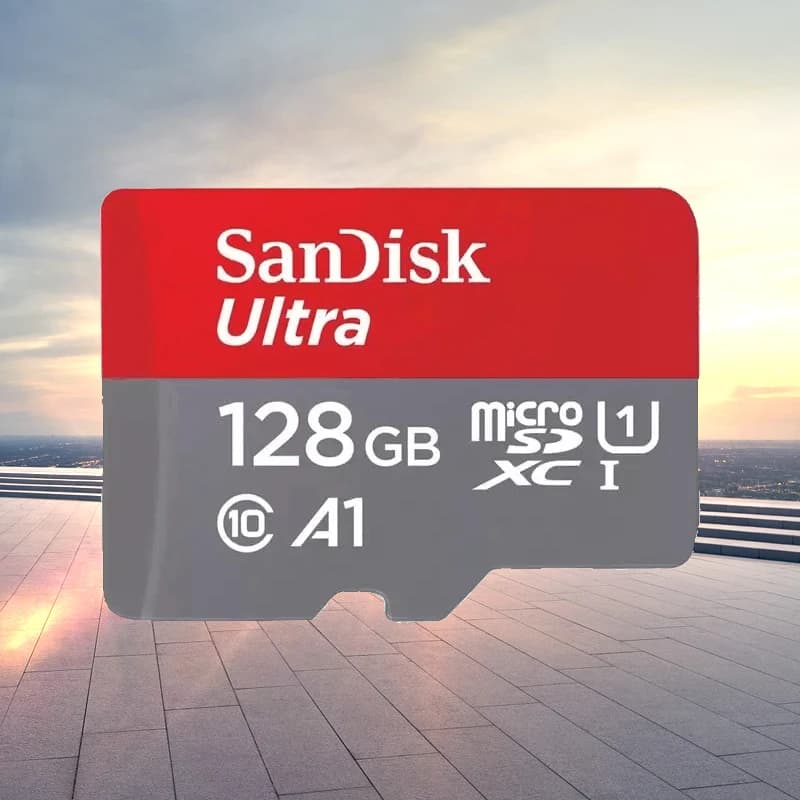 بطاقة ذاكرة SanDisk الأصلية 32 جيجابايت 64 جيجابايت الفئة 10 128 جيجابايت 100 ميجابايت/ثانية UHS-I مايكرو SD بطاقة C10 الترا A1 microSDHC/SDXC - 6