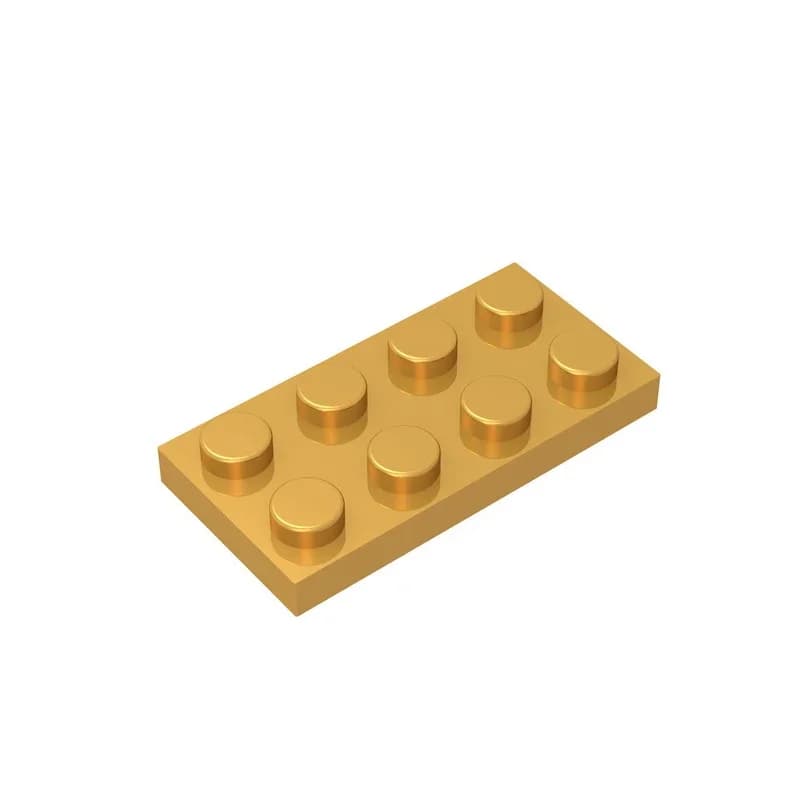 Gobricks GDS-511 Plate 2 x 4 compatible with lego 3020 pieces of children's DIY building block Particles Plate DIY - 2