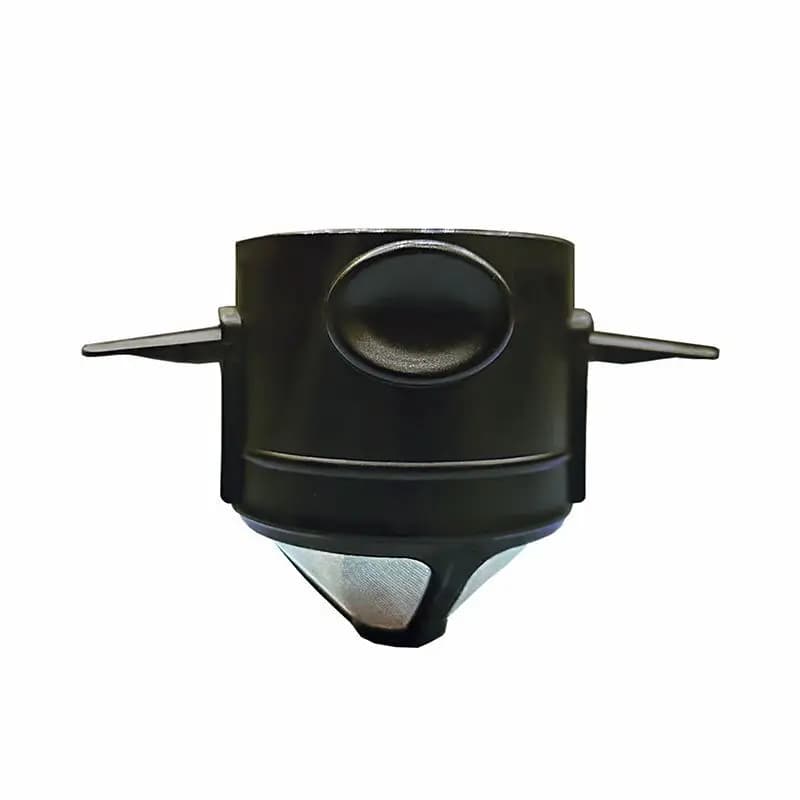 صانع قهوة محمول مجموعة صب القهوة مع كوب قهوة من الفولاذ المقاوم للصدأ فلتر صب القهوة القابل للطي للسفر - 6