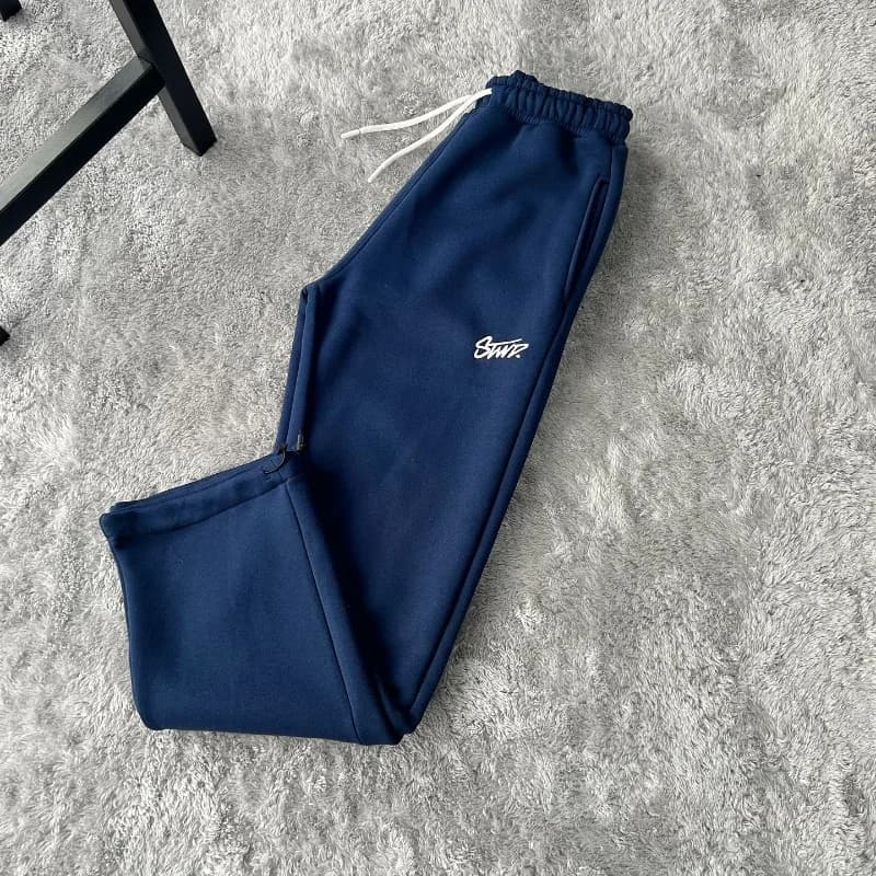 Retro fashion loose straight leg casual pants American trend Harajuku street wear men pants high-waisted casual sports pants - 5