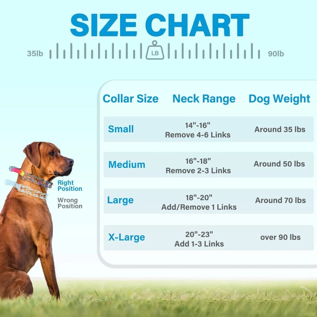 Dog Prong Collar Adjustable Dog Training Pinch Collar with Quick Release Buckle for Small Medium Large Dogs train Explosion - 5