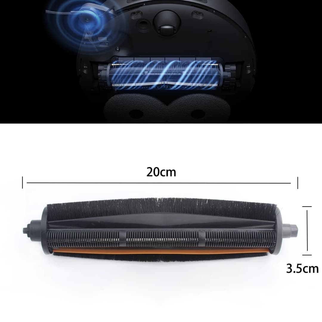 【Original】 Dreame Anti-Tangle Roller Cutting Hair  Brush  for L10 ultra,L10s pro Ultra,L20 ultra,X40 ultra robot vacuum - 2