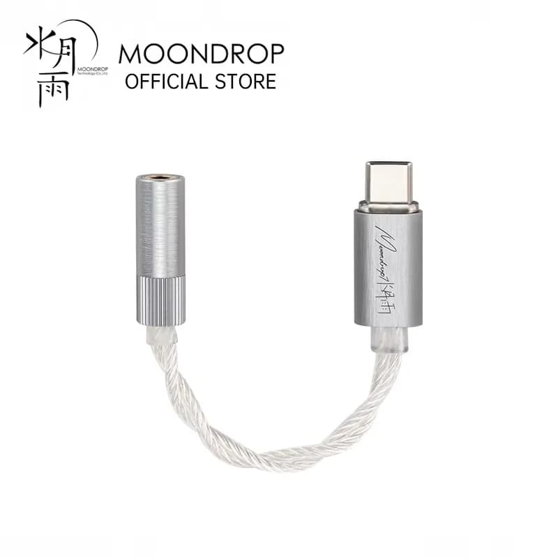 MOONDROP ECHO-A دقة عالية 3.5 ملم محمول أحادي الطرف DAC/AMP فك ترميز USB-C مكبر