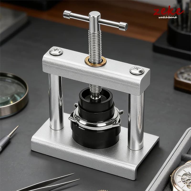 مجموعة ضغط احترافية لغلق غطاء الساعة آلة تغطية معدنية مجموعة ضغط الساعة لتغيير البطارية عدة صيانة لصانعي الساعات