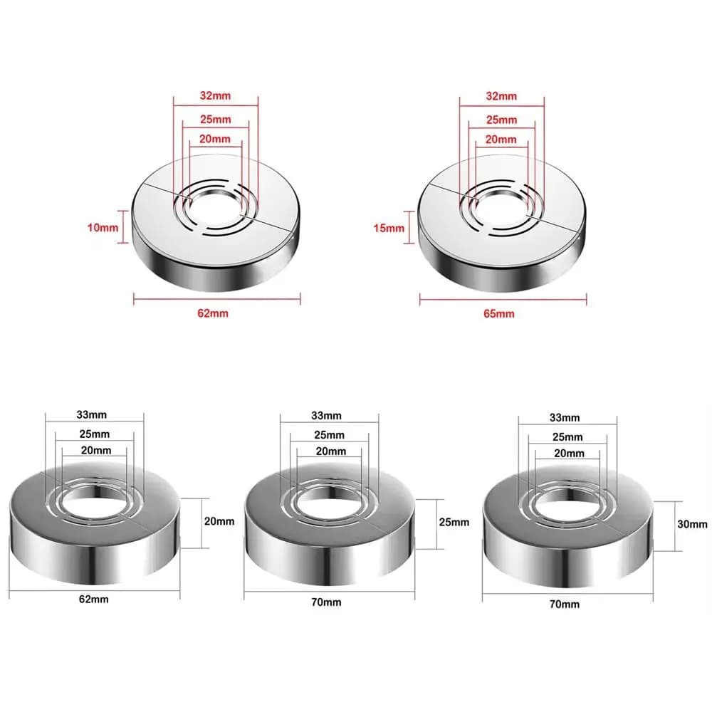مفيدة ABS دش غطاء صنبور قابل للتعديل جدار شفة صنبور غطاء الزخرفية تصفيح المطبخ الحنفية اكسسوارات المطبخ - 6