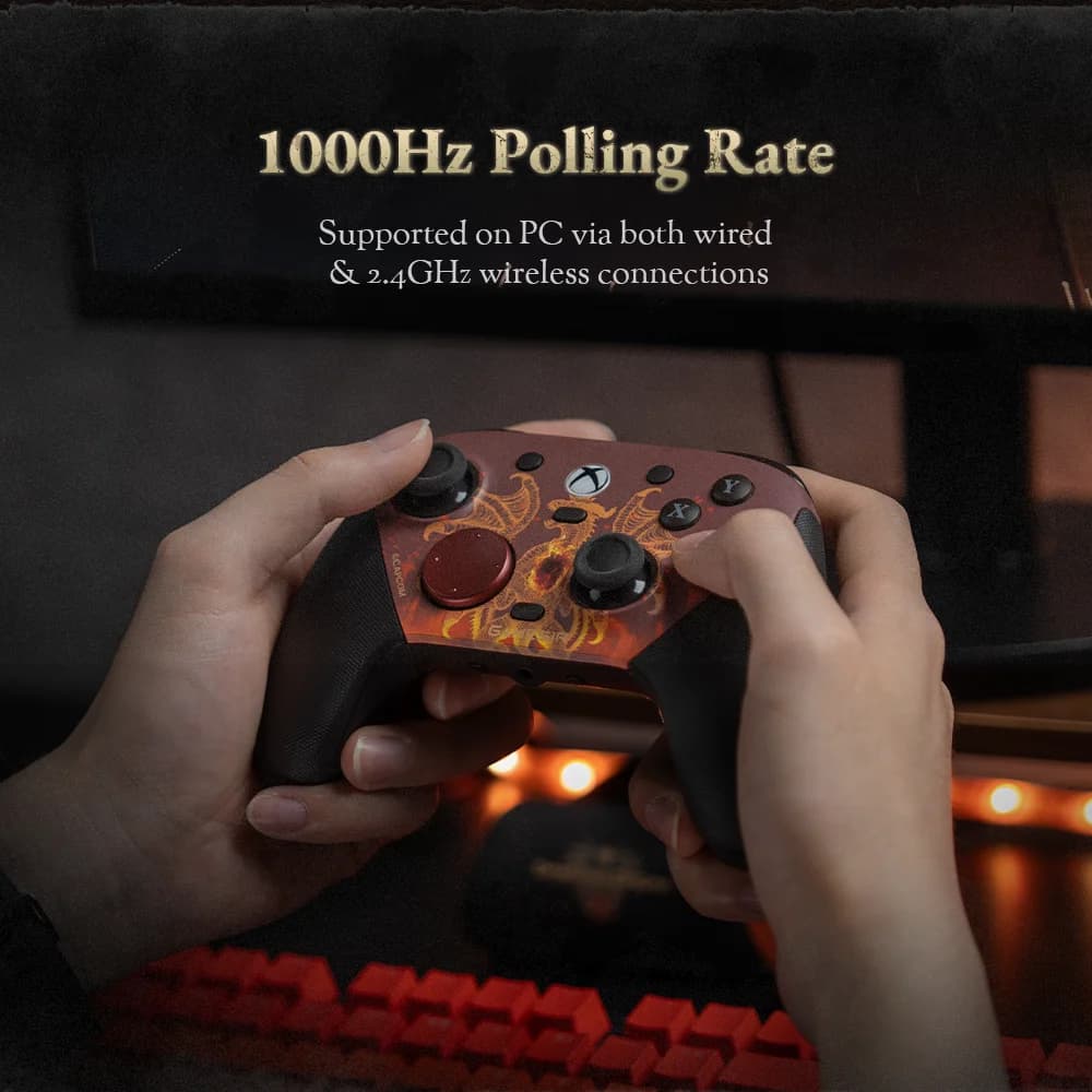 GameSir G7 Pro Dragon's Dogma II Xbox Gaming Controller with Smart Charging Station, Hall Effect, Gyro, 3.5mm Audio Jack - 4