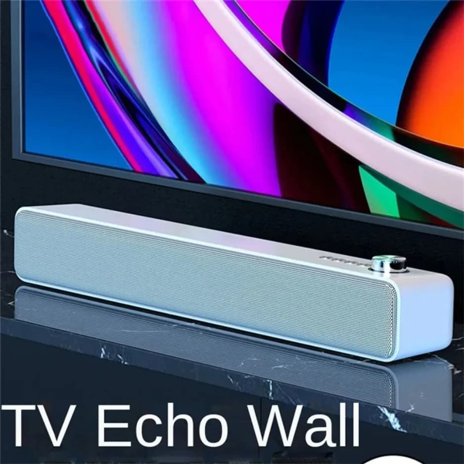 Original Bluetooth Subwoofer Soundbar TV Audio Echo Wall Computer Speaker Home Theater Music Wireless Blueooth Speaker Gift - 3