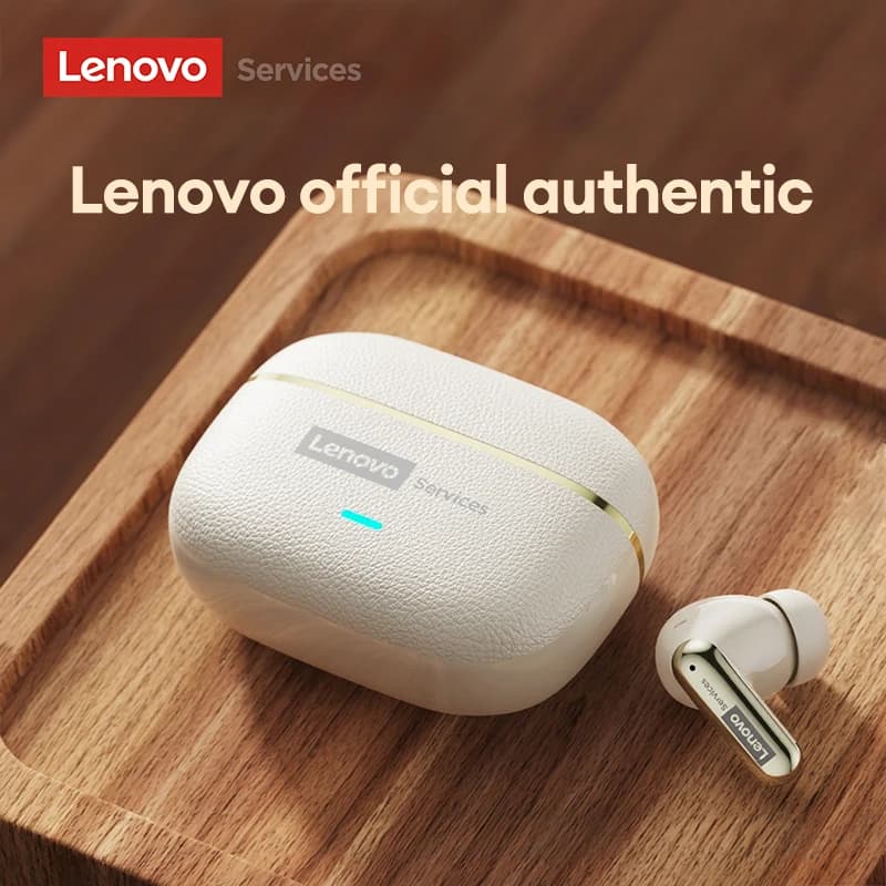 Lenovo LE208 Wireless Bluetooth 6.0 Leather Headphones HiFi Lossless Sound Noise Reduction Earphone Low Latency Gaming Earbuds - 6