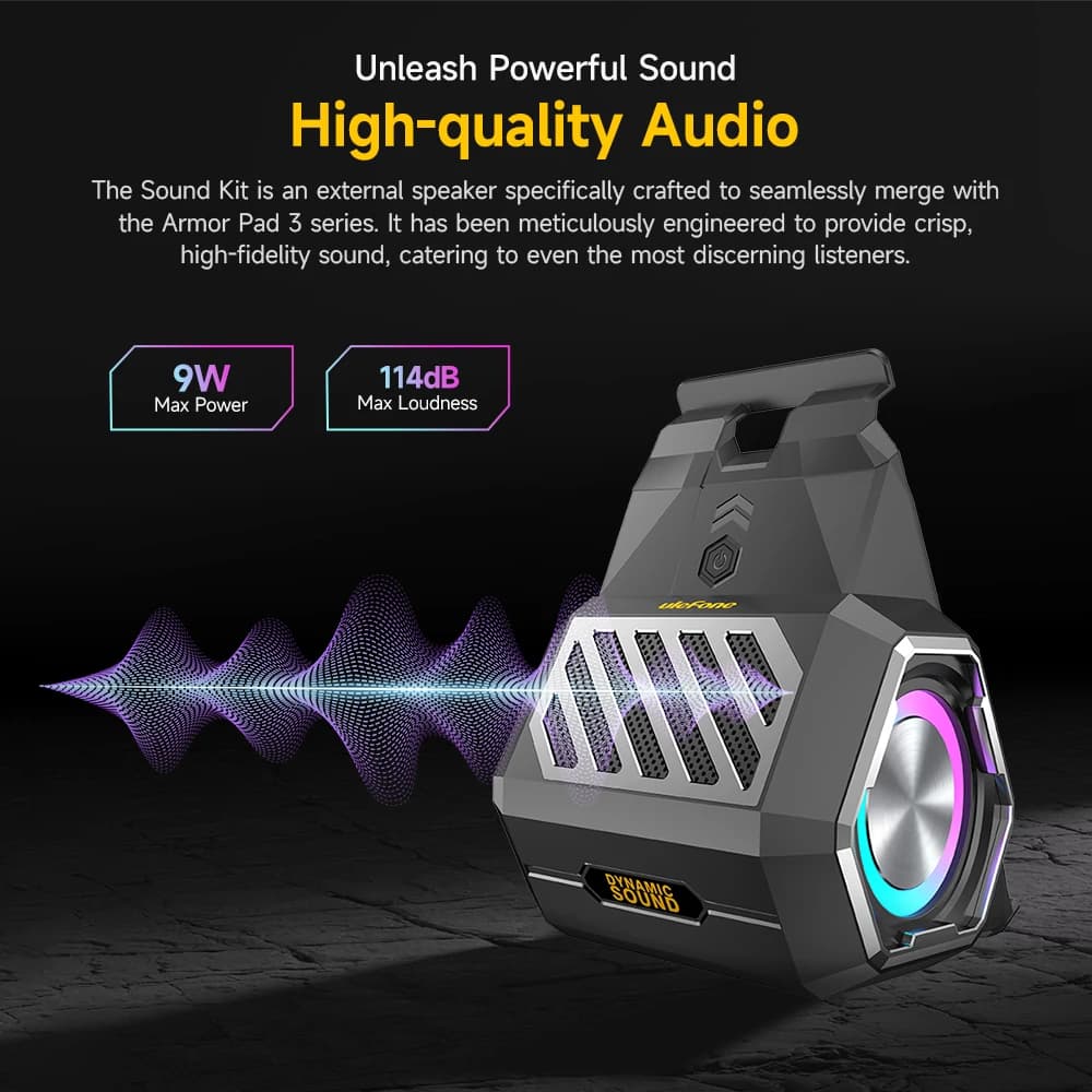 Ulefone Sound Kit Original Speaker for Armor Pad 3 Pro/Armor Pad 4 Ulrta - 3