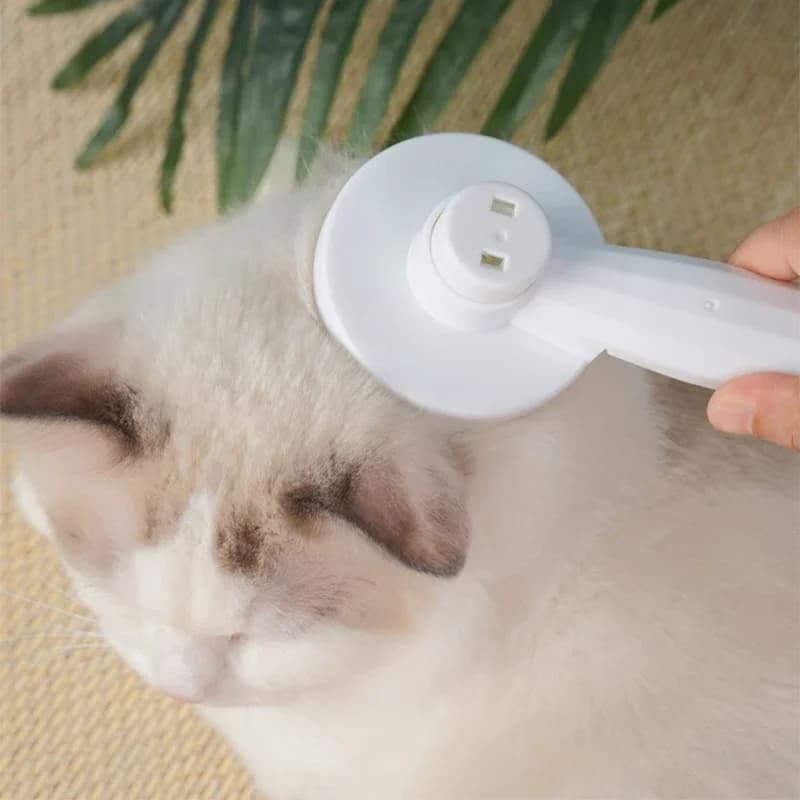Cat Hair Cleaning Dematting Brush Comb Dog Hair Removal Brush Cat Grooming Tool Dog Hair Shedding Trimmer Needle Comb - 4