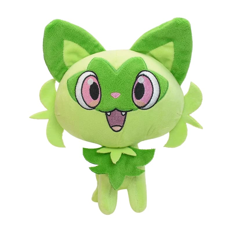 New Sprigatito Floragato Meowscarada Pokemon Plush Toy Soft Anime Stuffed Animal Peluche Toys Gift for Boys Girls Kids - 4