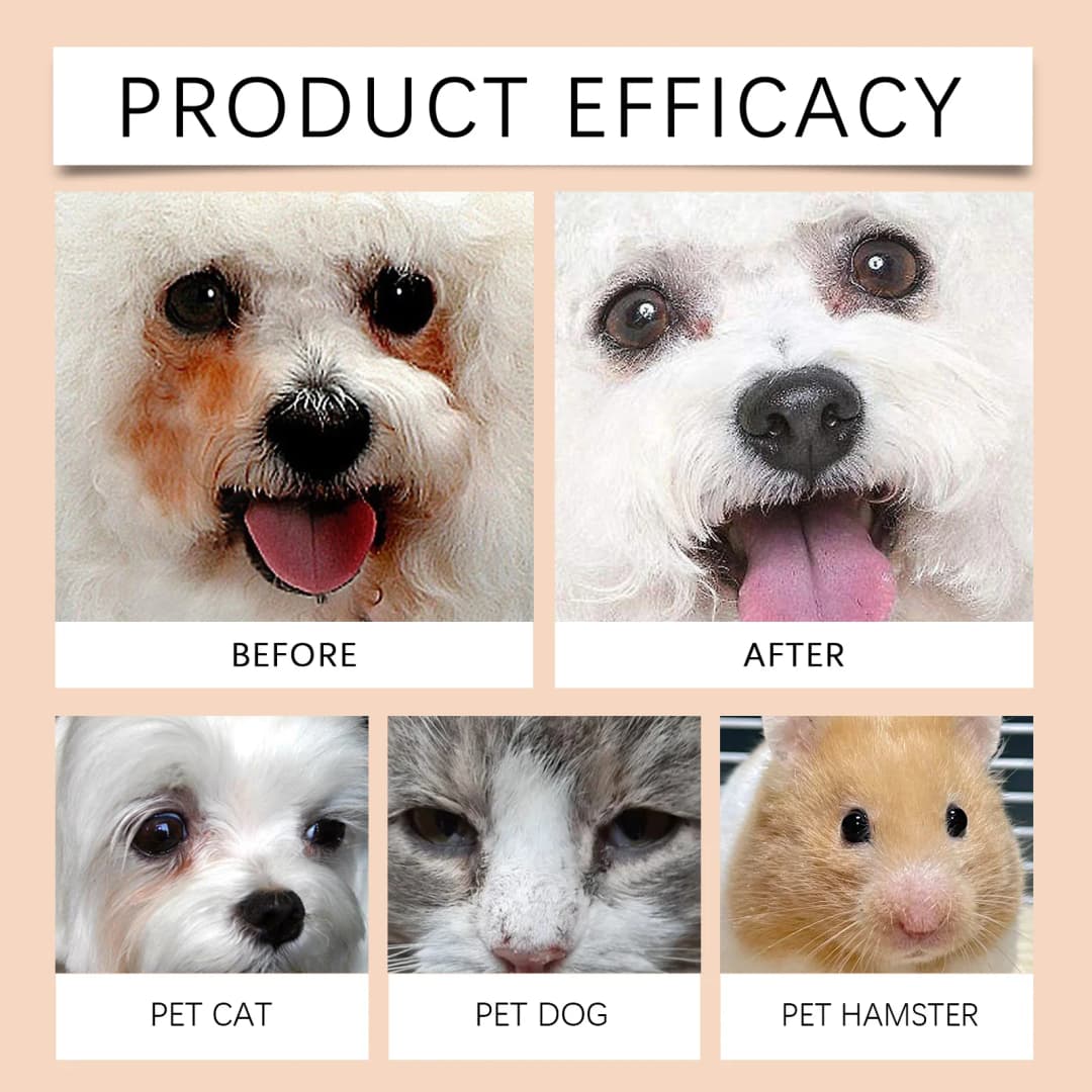 YEGBONG Pet Tear Stains Remover Balm 30g Eye Dogs Eye Stain Cleaning Cream Keep Drying Prevent Pigmentation Reduce Tear Marks - 3