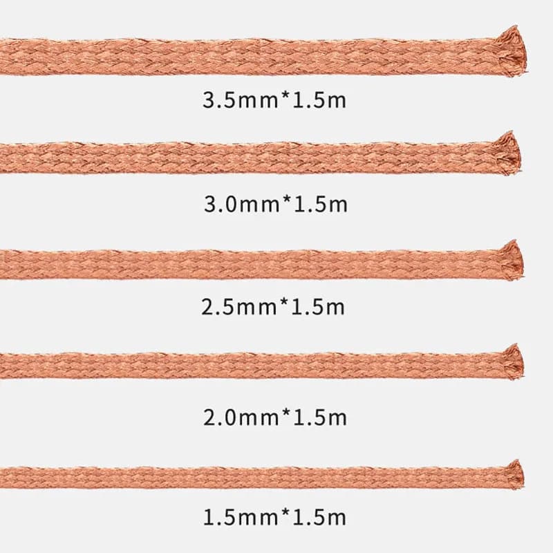 MECHANIC R300 1.0 1.5 2.0 2.5 3.0 3.5 4.0mm Powerful Solder Wick Low Residue Desoldering Wire Tin Absorption Tape - 4