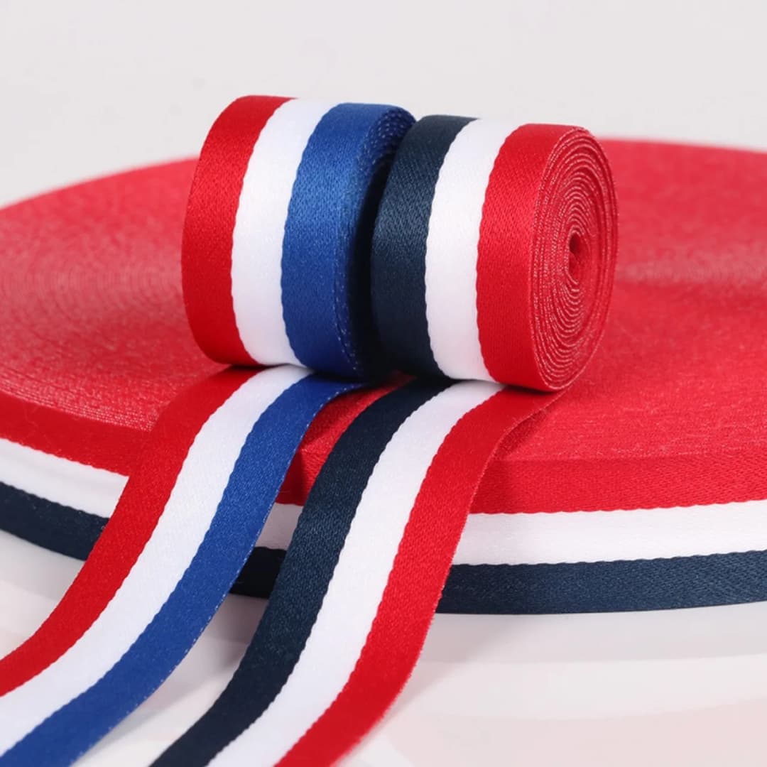 جميلة الغزل مصبوغ شريط مخطط ، DIY بها بنفسك جعل الملابس ، وحقائب اليد الأمتعة والأحذية والاكسسوارات قبعة ، والساعات القوس ، 1 ياردة ، وتجارة الجملة - 3