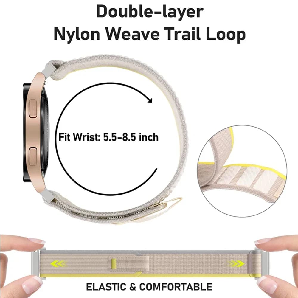 22mm Trail Loop Bracelet OnePlus Watch 3 2 2R/OnePlus Watch 46mm Sport Band For Oppo Watch X X2 4 Pro/Realme Watch S2 S 2 3Pro - 2
