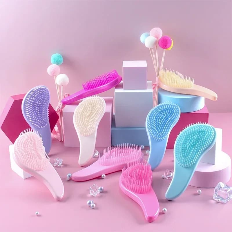 Magic Detangling Comb Anti-static Massage Hair Brush Tangle Detangle Air Cushion Hair Brush Comb Salon Barber Hair Styling Tools - 2