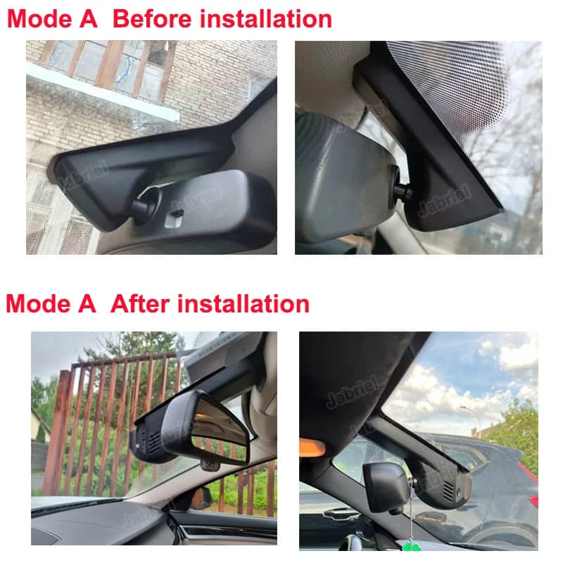 جهاز تسجيل فيديو رقازي للسيارات جديد 4K UHD 2160P مع واي فاي، كاميرا داش لسيارات BMW سلسلة 1 3 5 7 وX3 X5 X1 X4 X6 X7 M - 2