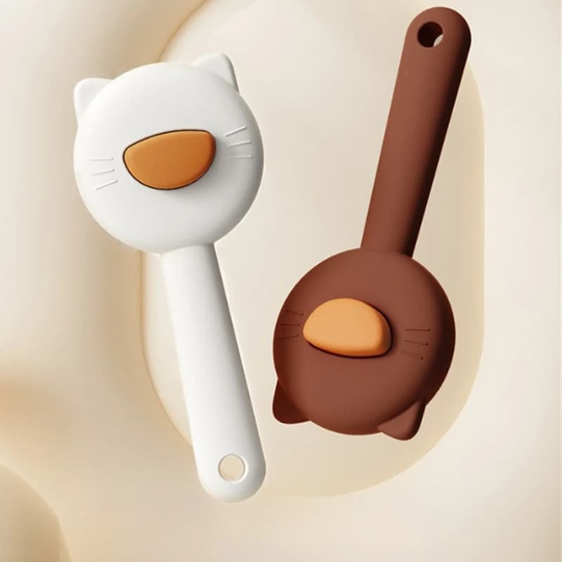 Cat Hair Remover Brush Cat Dog Hair Grooming Brush Massage Open Knot Hairs Cleaning Bath Brush Pet Supplies - 5