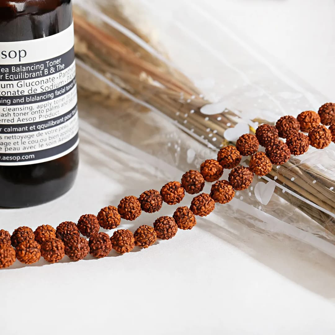 108pcs Ethnic Vajra Bodhi Rudraksha Beads For Making Bracelet Accessories Meditation Mala Prayer Tibetan Buddhism - 3