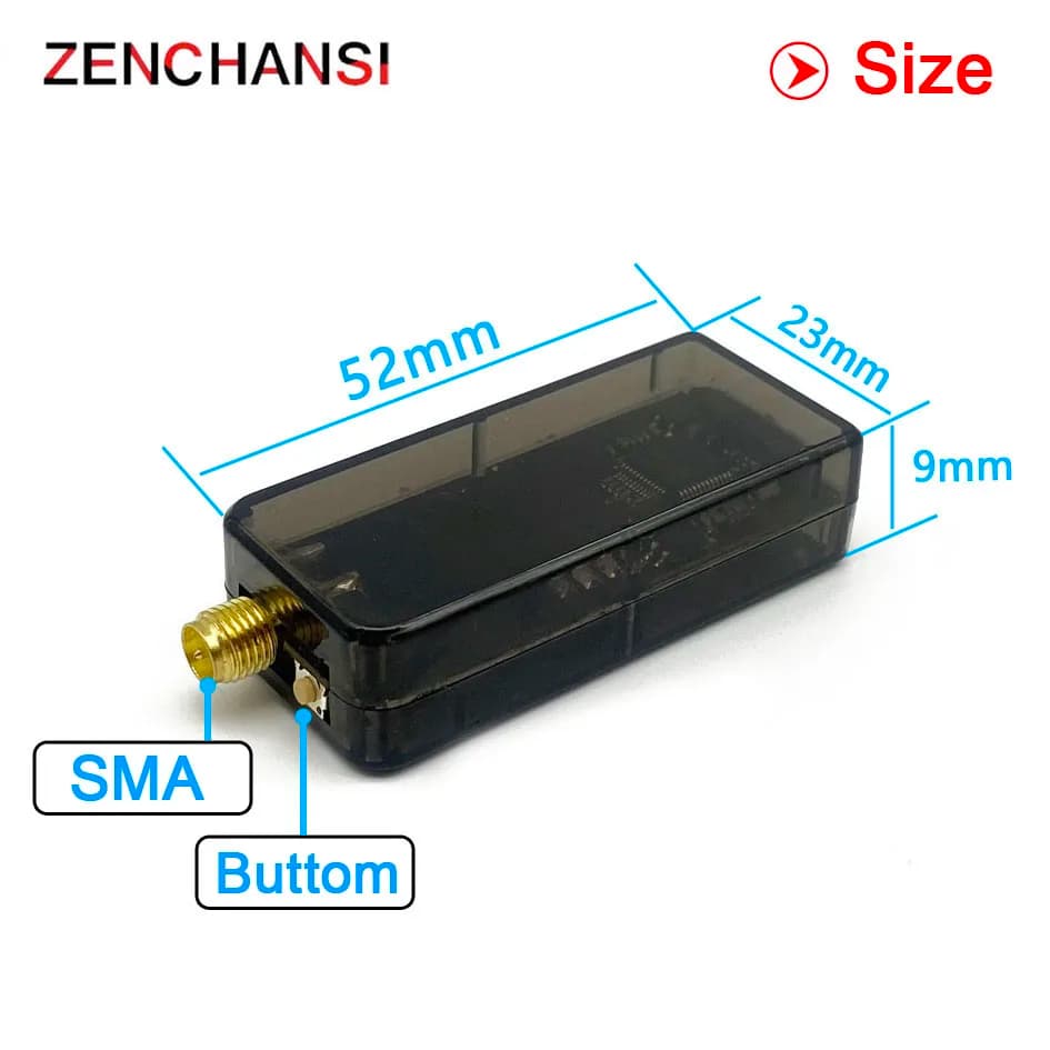 نظام FPV UVC OTG 5.8G 48CH، مستقبل صوتي FPV لهواتف أندرويد والأجهزة اللوحية والهواتف الذكية، قطعة غيار لطائرة RC بدون طيار - 5