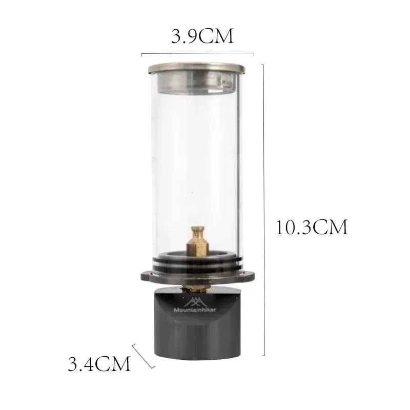 Mountainhiker Windproof Gas Candle Lamp Dreamlike Candlelight Tent Lighting Outdoor Camping Equipment Portable Lighting Lantern - 6